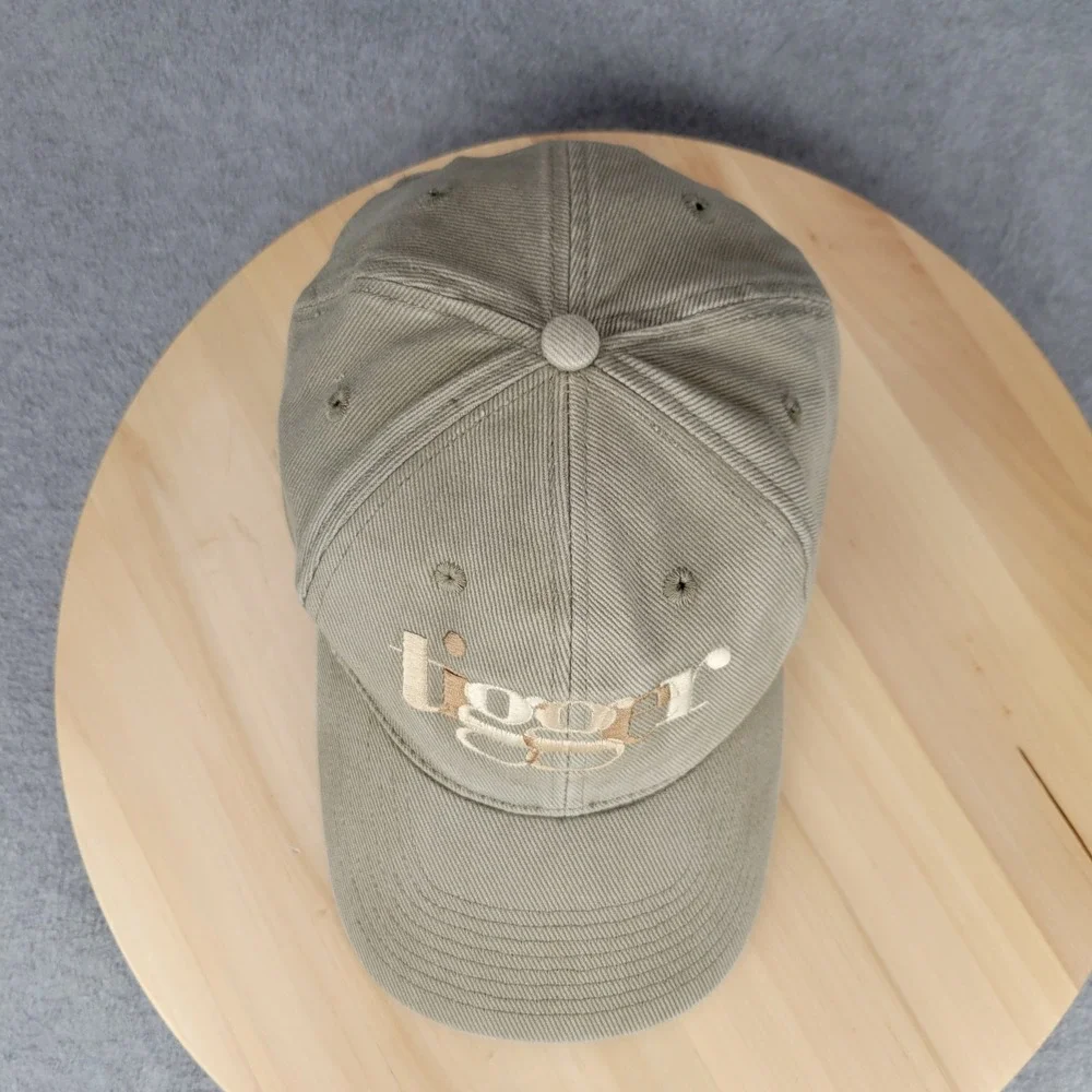 Walt‎ Disney World Tigger Embroidered Snapback Hat Khaki Olive Mens Dad Cap
